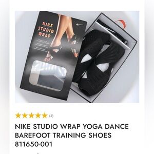 Nike Studio Wrap grip shoes